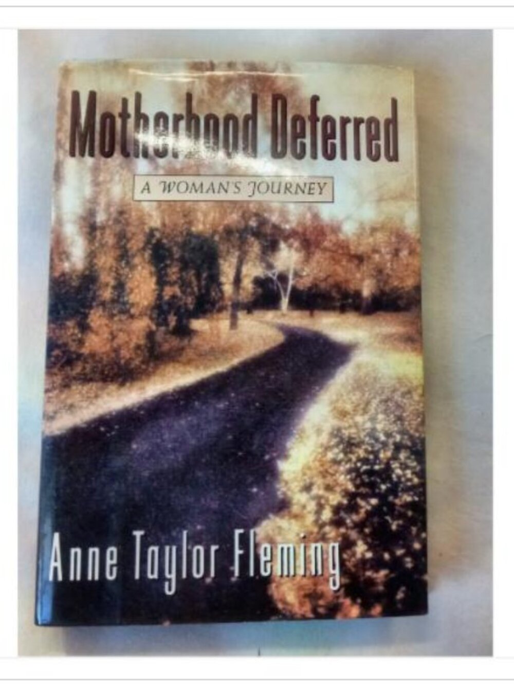 Motherhood Deferred: A Woman's Journey Anne Taylor Fleming 1994 First Edition